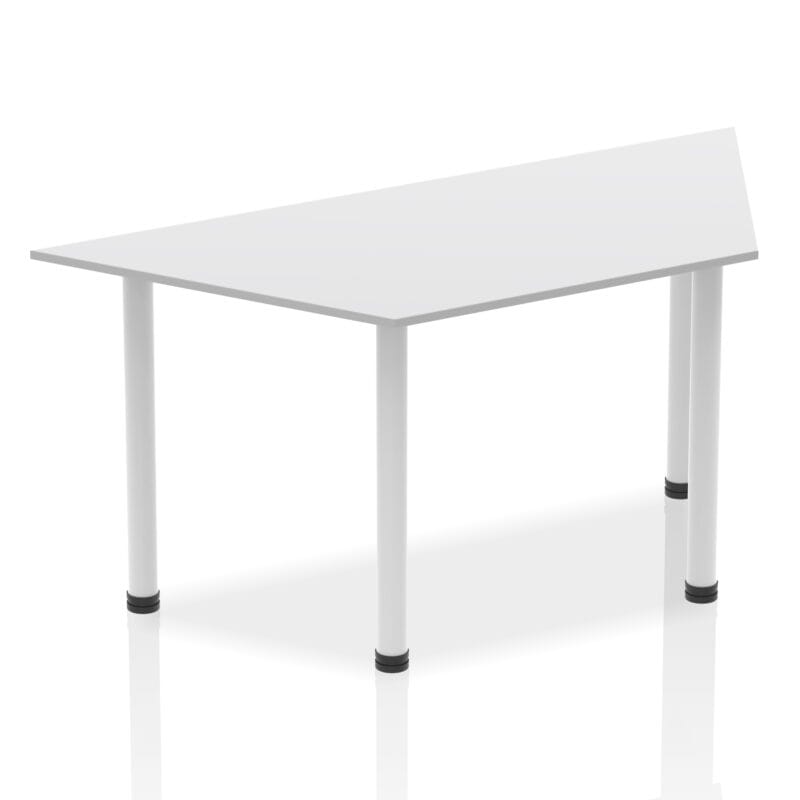 Impulse Trapezium Table With Post Leg - Image 29