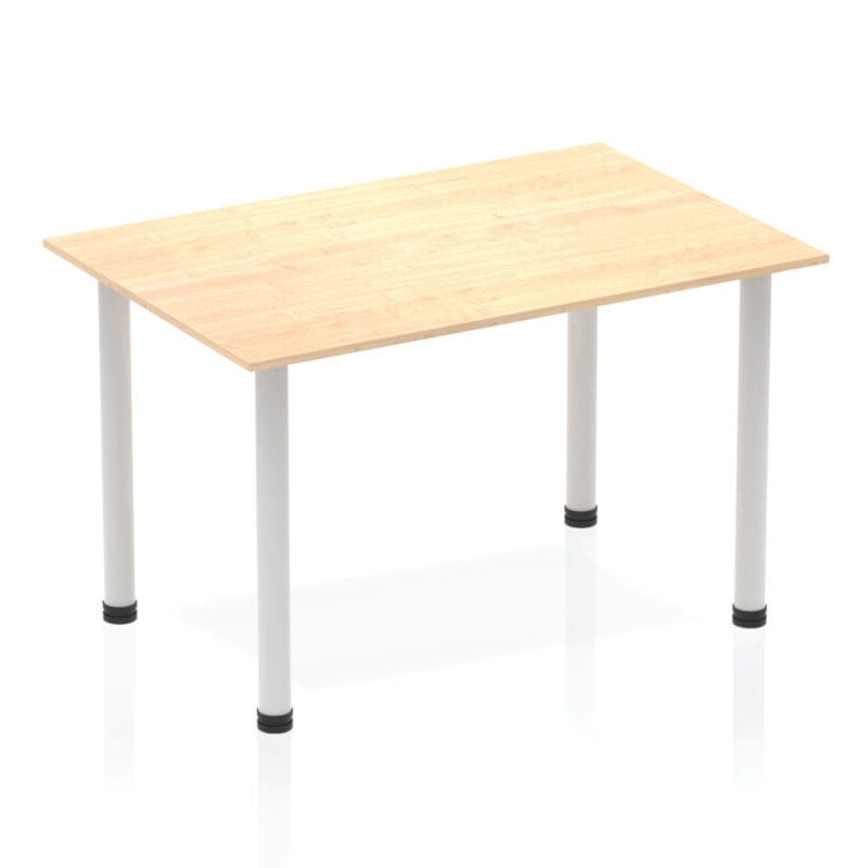 Impulse 1200mm Straight Table With Post Leg - Image 14