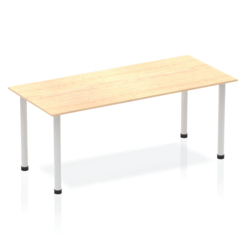 Impulse 1800mm Straight Table With Post Leg - Image 14
