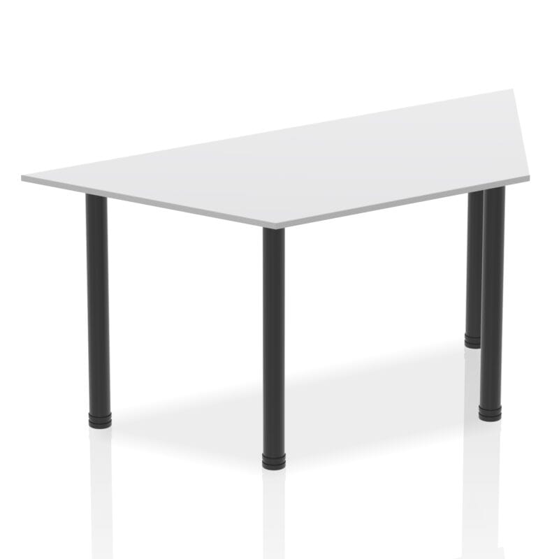 Impulse Trapezium Table With Post Leg - Image 26