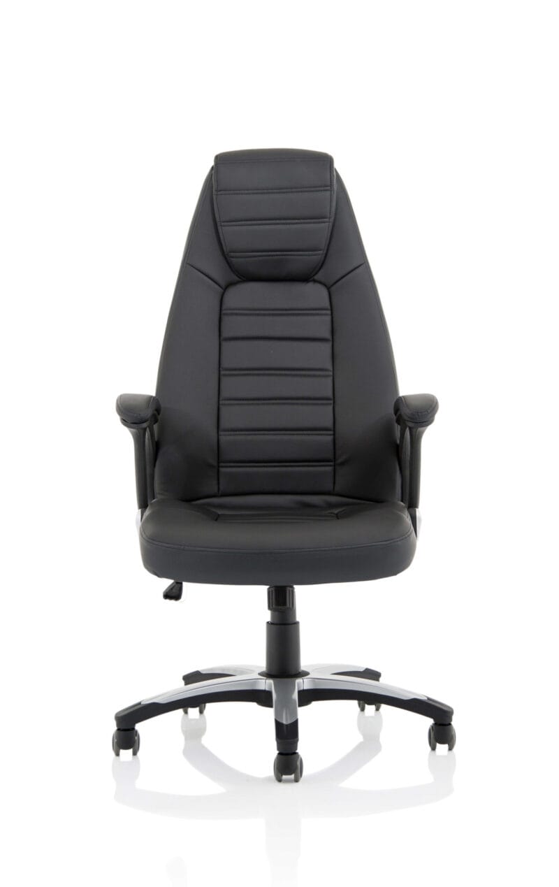 Metropolis High Back Black Leather Executive Office Chair - Image 2