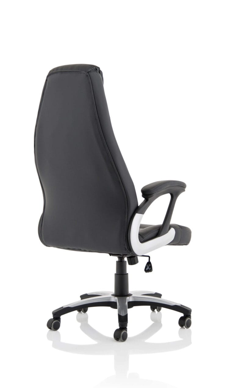Metropolis High Back Black Leather Executive Office Chair - Image 7