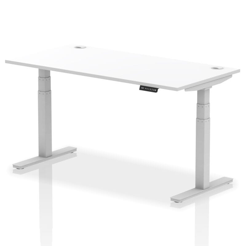 Air Height Adjustable Desk With Cable Ports - Image 105