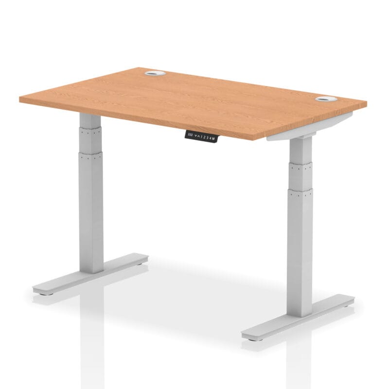 Air Height Adjustable Desk With Cable Ports - Image 21