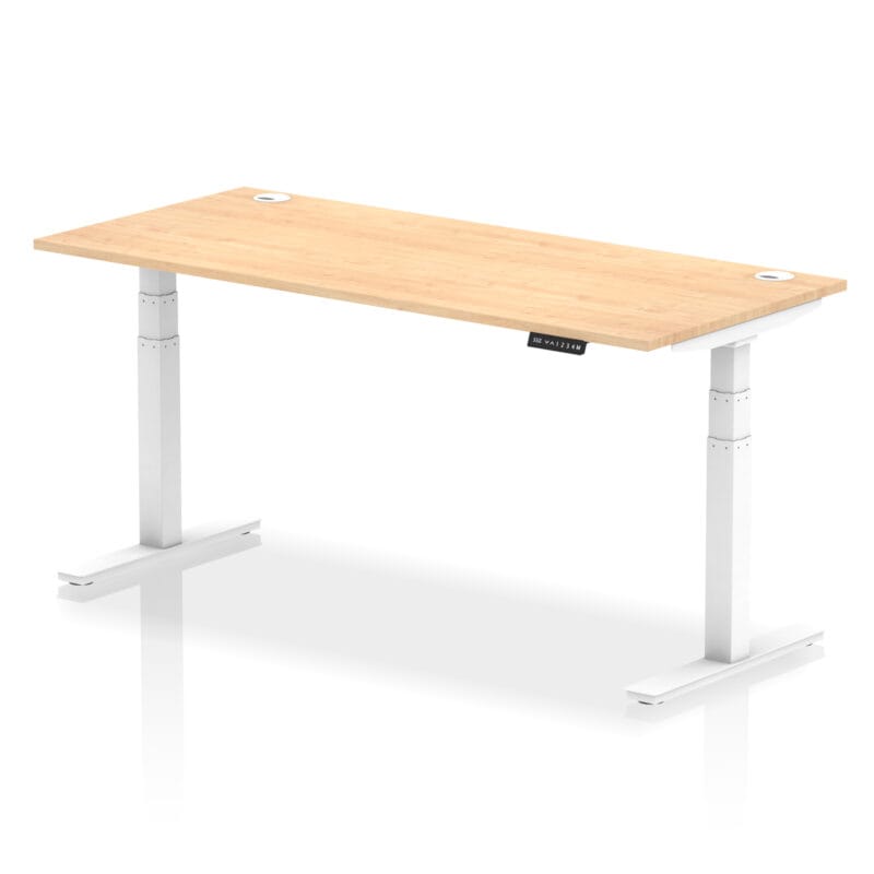 Air Height Adjustable Desk With Cable Ports - Image 125