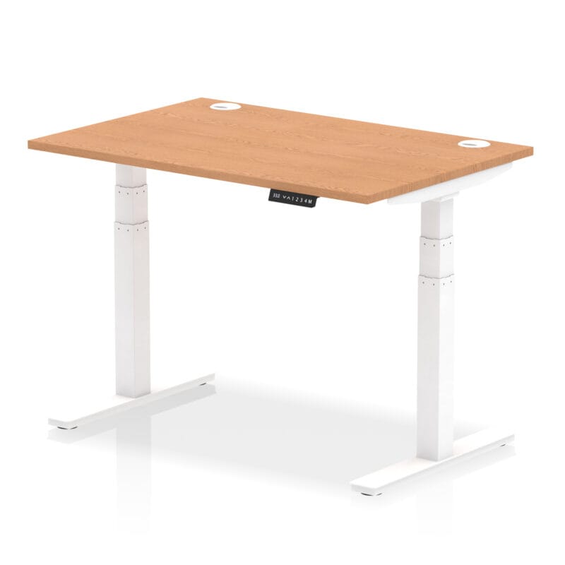 Air Height Adjustable Desk With Cable Ports - Image 23