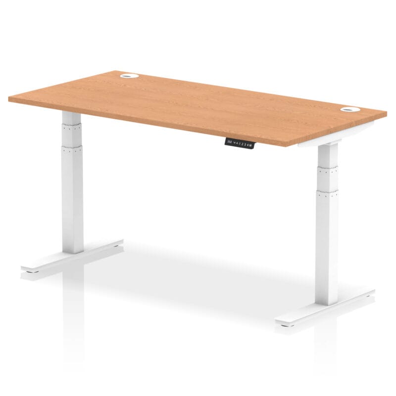 Air Height Adjustable Desk With Cable Ports - Image 95