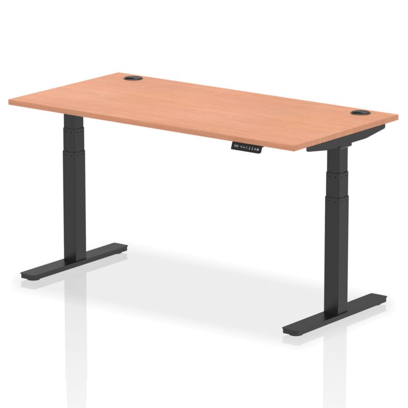 Air Height Adjustable Desk With Cable Ports - Image 73