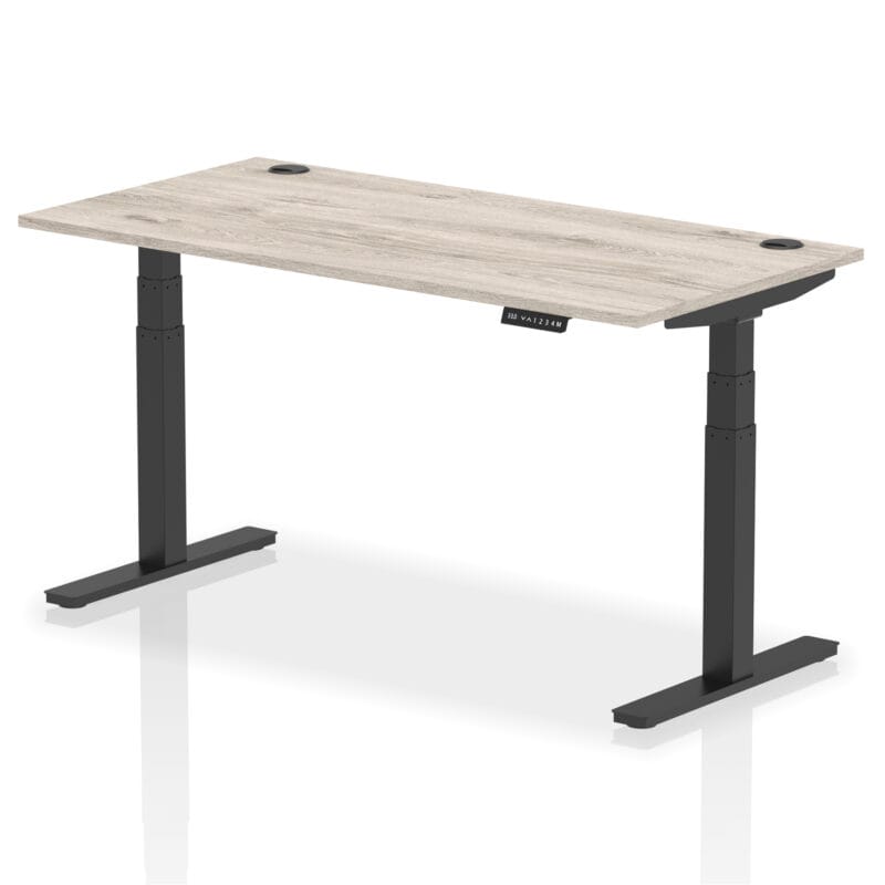Air Height Adjustable Desk With Cable Ports - Image 79