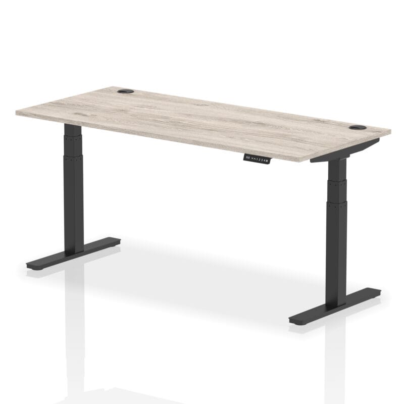 Air Height Adjustable Desk With Cable Ports - Image 115