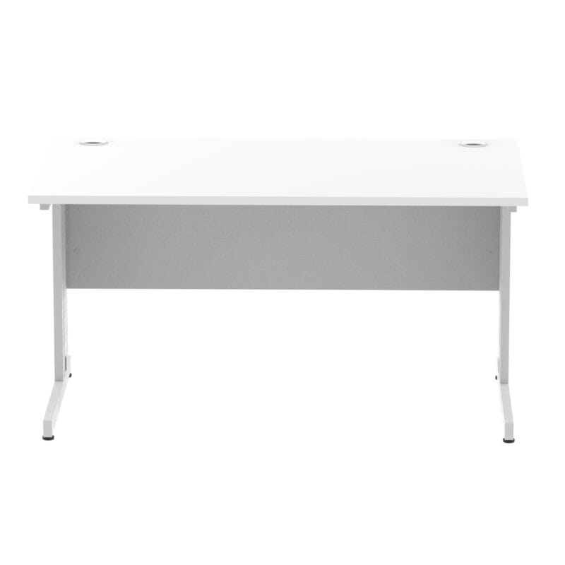 Impulse 1400mm Straight Desk Cable Managed Leg - Image 82