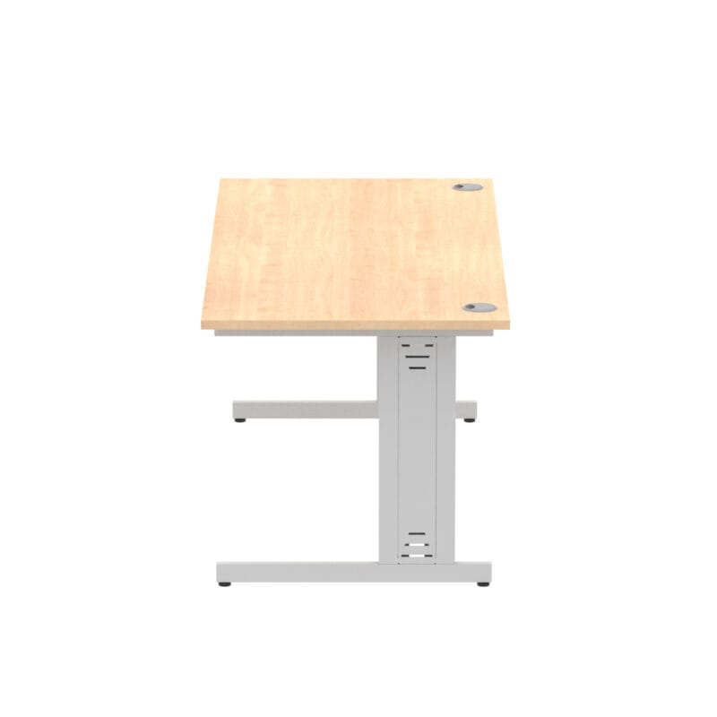 Impulse 1800mm Straight Desk Cable Managed Leg - Image 40
