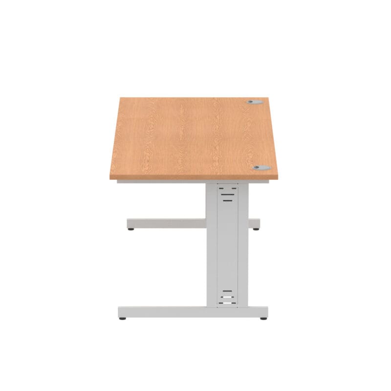 Impulse 1800mm Straight Desk Cable Managed Leg - Image 56