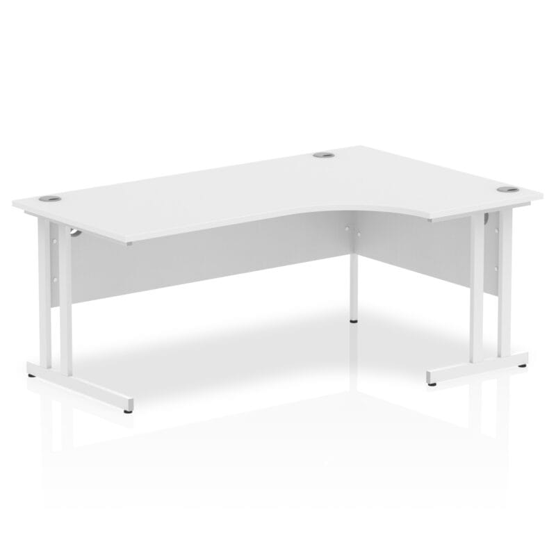 Impulse 1800mm Right Crescent Desk Cantilever Leg - Image 12
