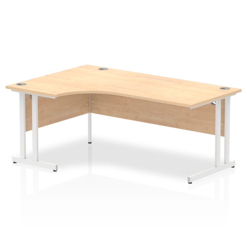 Impulse 1800mm Left Crescent Desk Cantilever Leg - Image 6