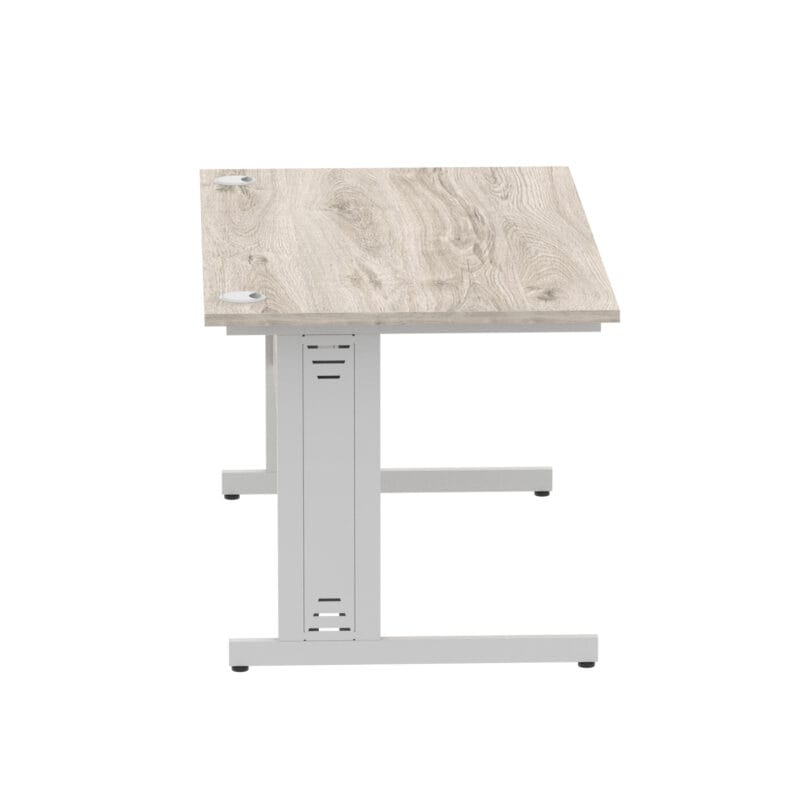 Impulse 1400mm Straight Desk Cable Managed Leg - Image 20