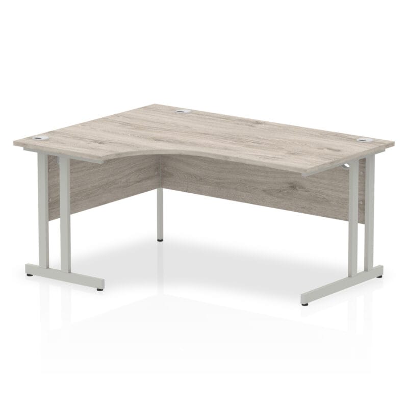 Impulse 1600mm Left Crescent Desk Cantilever Leg - Image 3