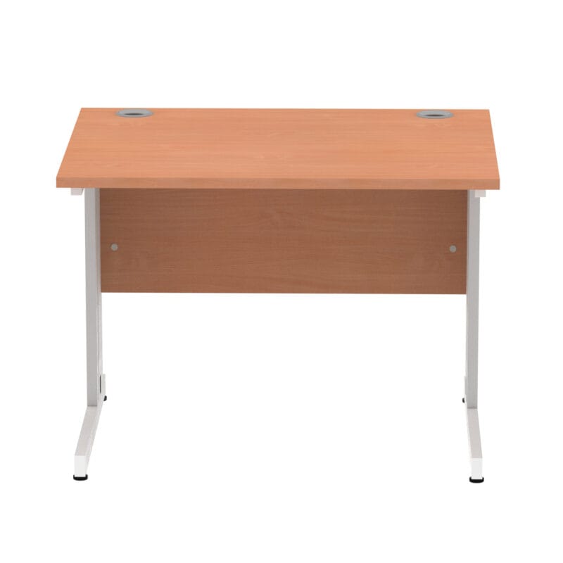 Impulse 1000mm Straight Desk Cable Managed Leg - Image 2