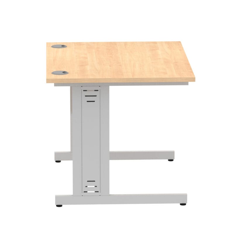 Impulse 1000mm Straight Desk Cable Managed Leg - Image 36
