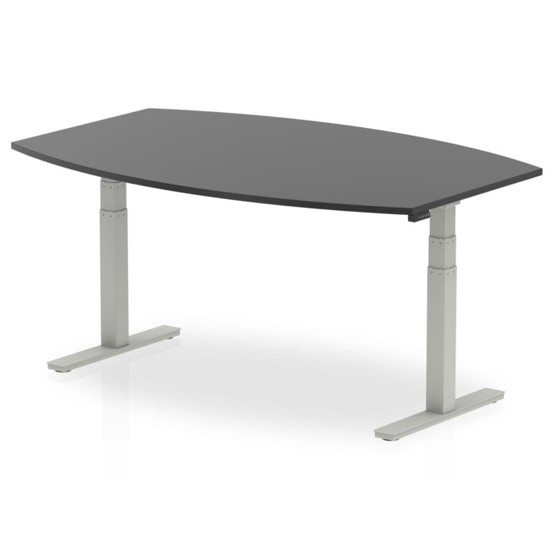 High Gloss Writable Boardroom Table Height Adjustable - Image 2