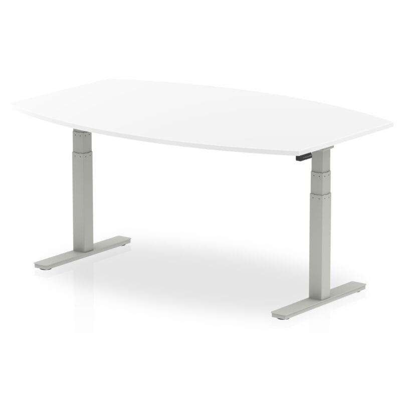 High Gloss Writable Boardroom Table Height Adjustable - Image 7
