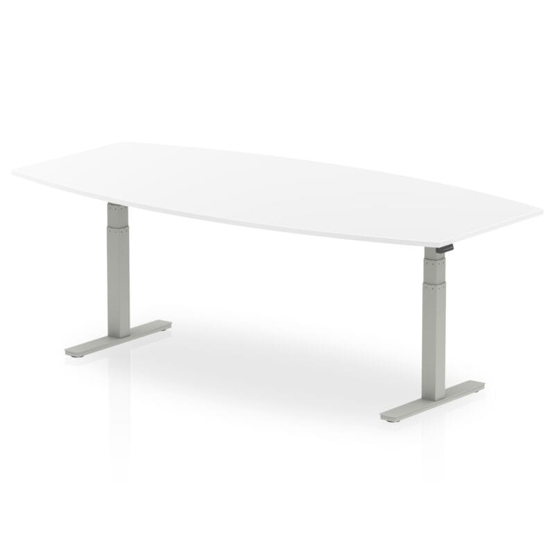 High Gloss Writable Boardroom Table Height Adjustable - Image 19