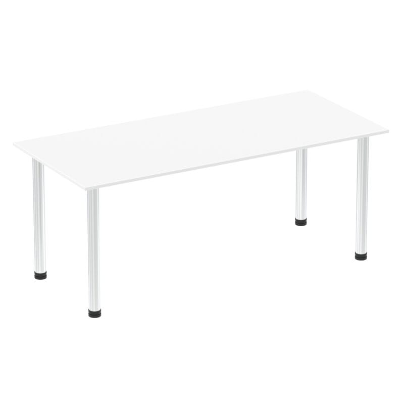 Impulse 1800mm Straight Table With Post Leg - Image 28