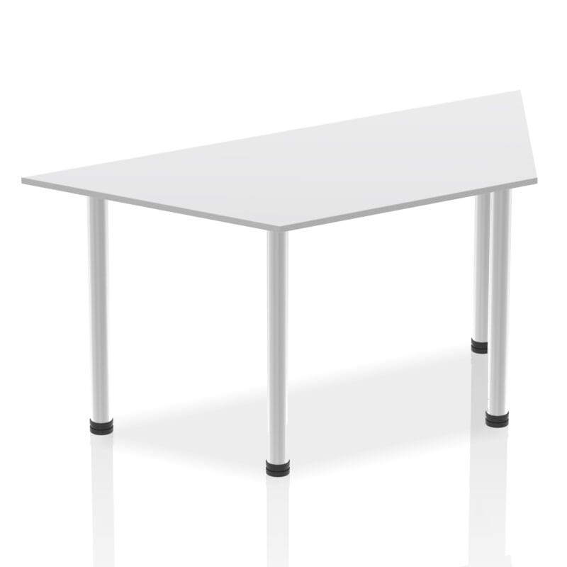 Impulse Trapezium Table With Post Leg - Image 27