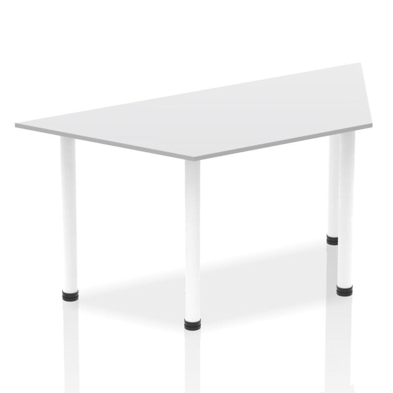 Impulse Trapezium Table With Post Leg - Image 30