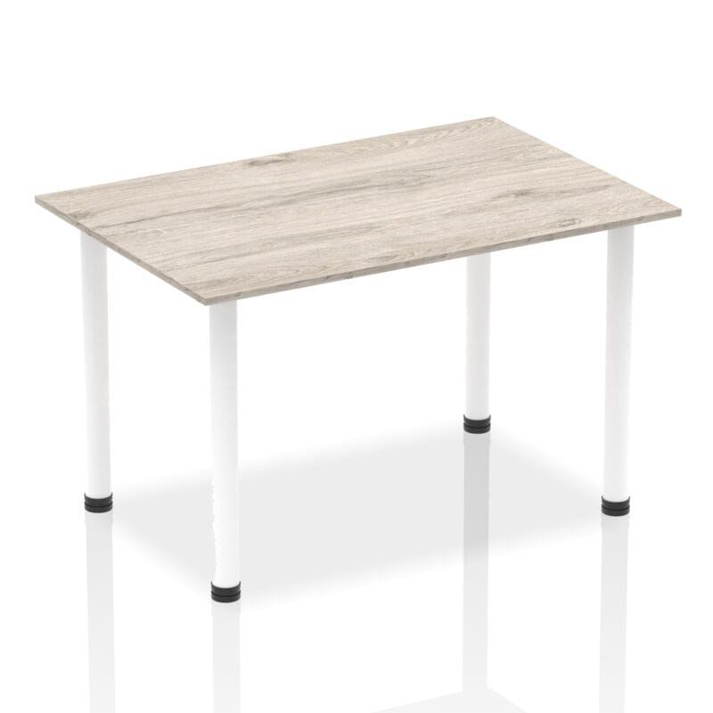 Impulse 1400mm Straight Table With Post Leg - Image 10