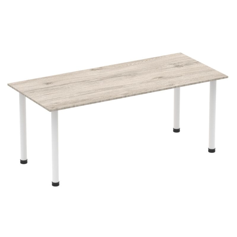 Impulse 1800mm Straight Table With Post Leg - Image 10