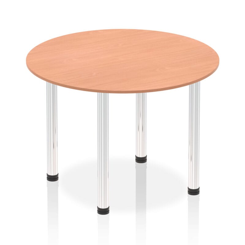 Impulse Round Table With Post Leg - Image 3
