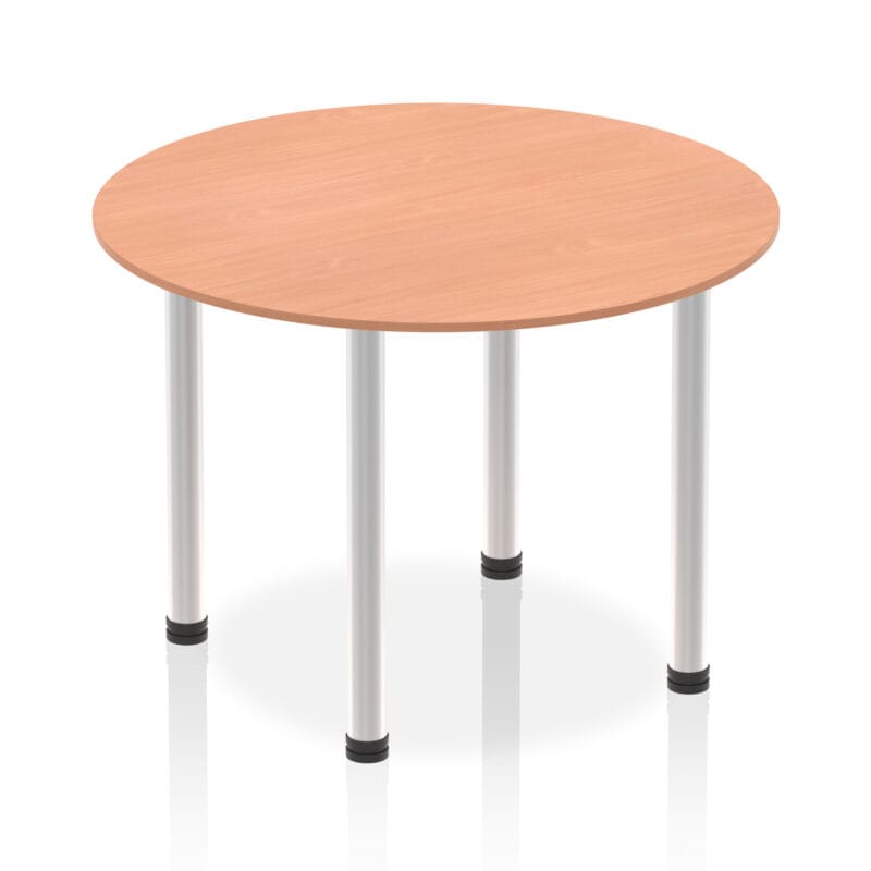 Impulse Round Table With Post Leg - Image 2