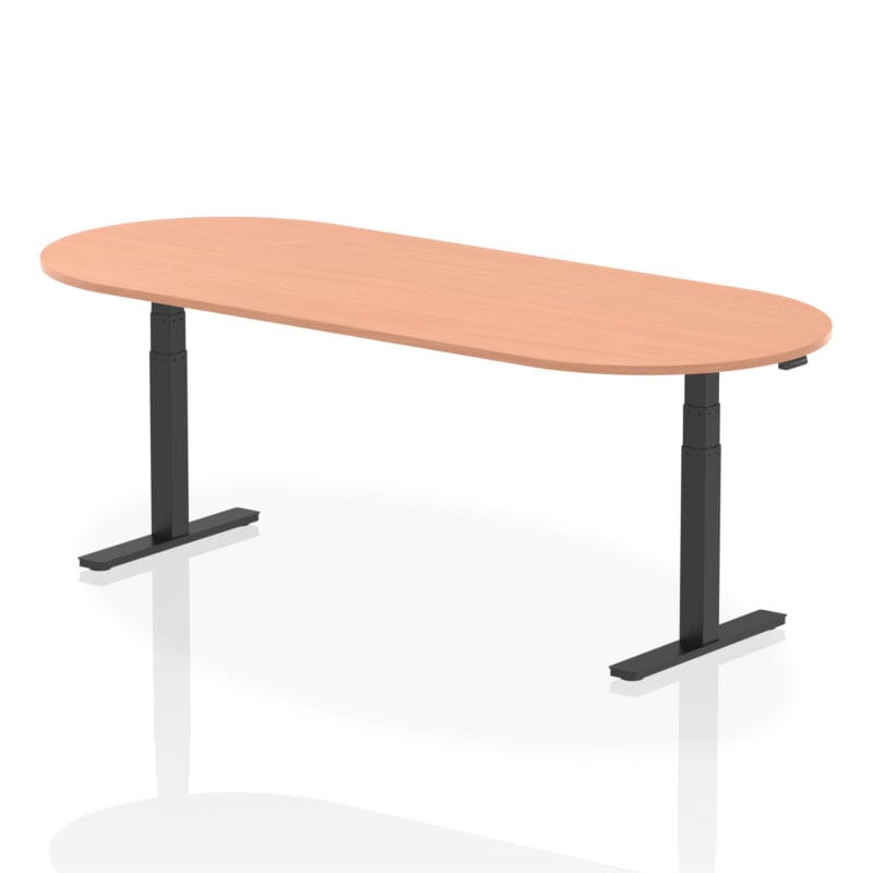 Impulse Height Adjustable Boardroom Table - Image 31