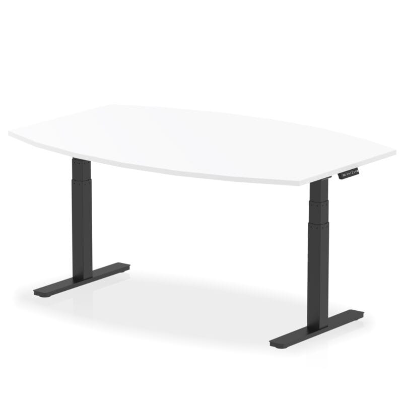 High Gloss Writable Boardroom Table Height Adjustable - Image 27