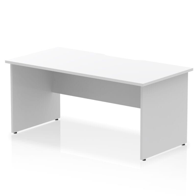 Impulse Scalloped Edge 1600mm Straight Desk Panel End Leg - Image 7