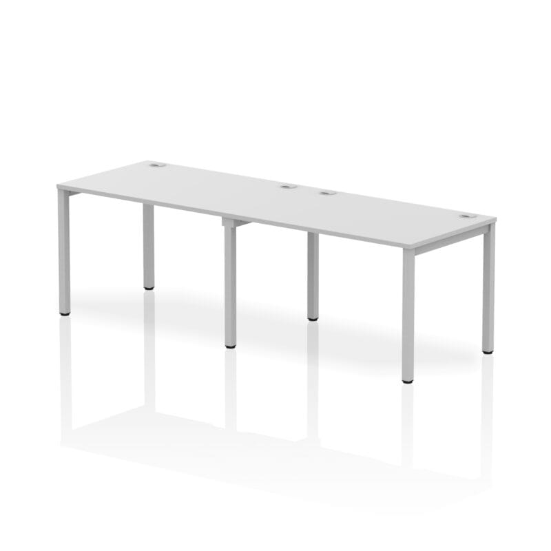 Impulse Single Row Bench Desk - 2 Person - Image 11