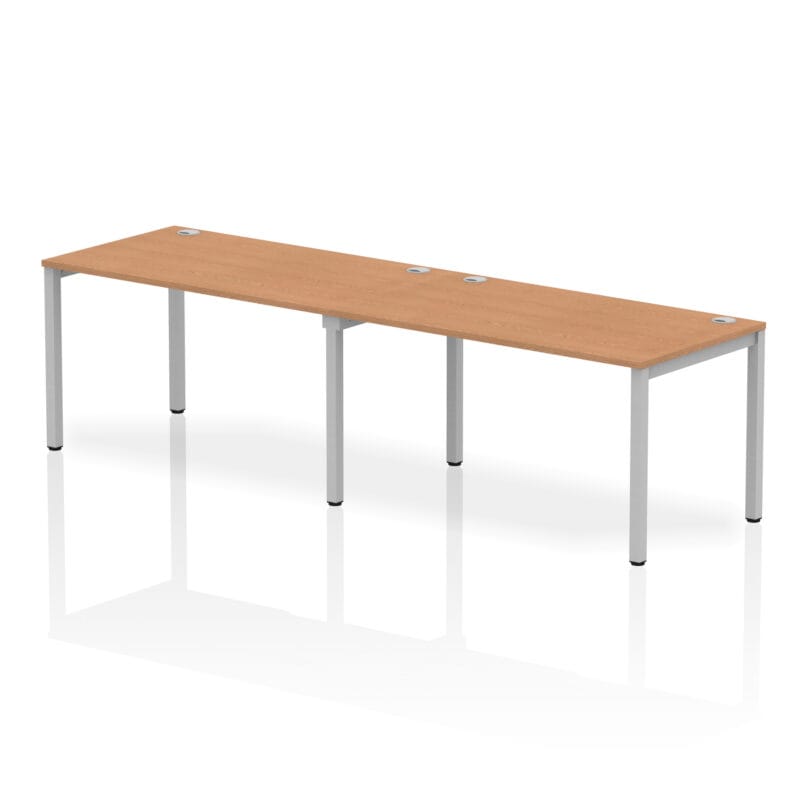 Impulse Single Row Bench Desk - 2 Person - Image 19