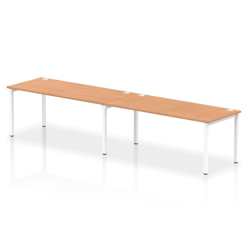 Impulse Single Row Bench Desk - 2 Person - Image 44