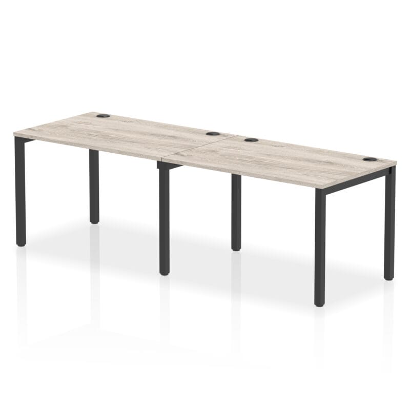 Impulse Single Row Bench Desk - 2 Person - Image 53
