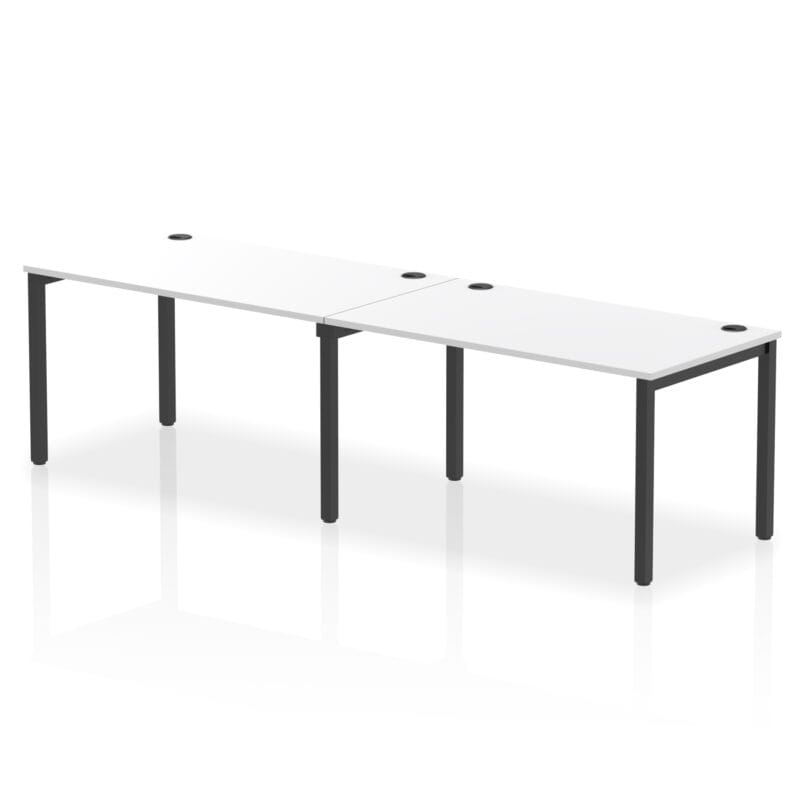 Impulse Single Row Bench Desk - 2 Person - Image 65