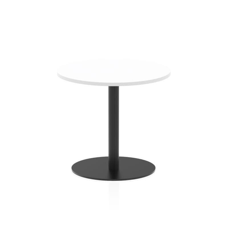Italia Round Poseur Table Black Leg - Image 15