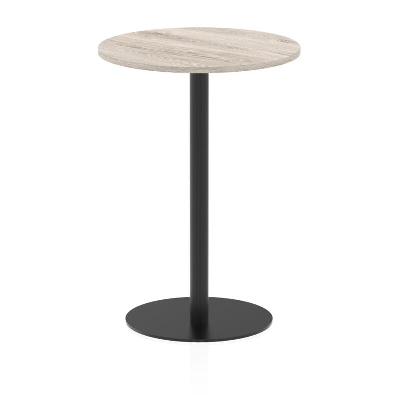 Italia Round Poseur Table Black Leg - Image 24