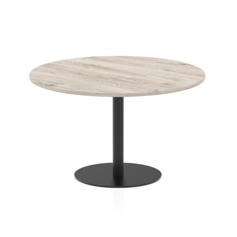 Italia Round Poseur Table Black Leg - Image 42