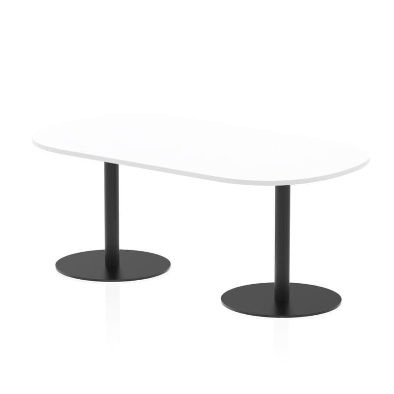 Italia Boardroom Table Black Leg - Image 3
