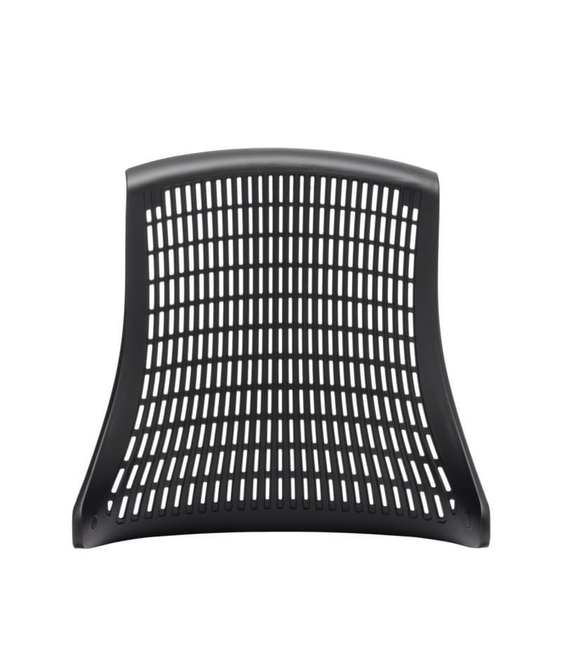 Flex Medium Back Black Frame Task Operator Office Chair with Arms - Image 2