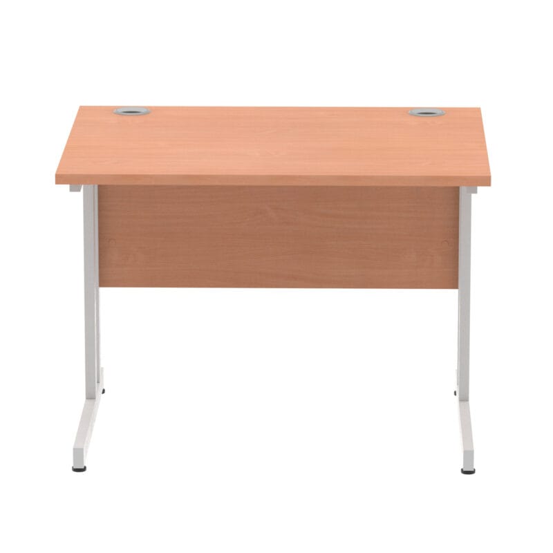 Impulse 1000mm Straight Desk Cantilever Leg - Image 2