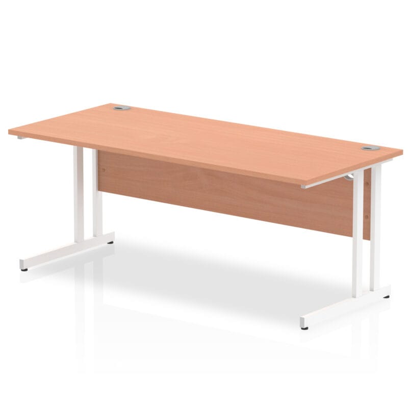 Impulse 1800mm Straight Desk Cantilever Leg - Image 9