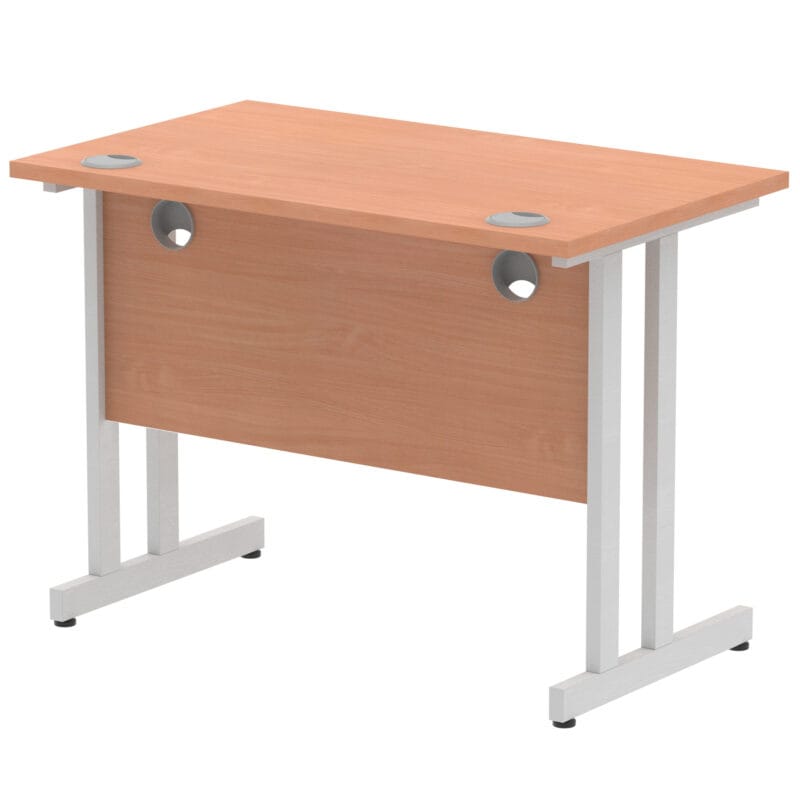 Impulse 1000mm Slimline Desk Cantilever Leg - Image 5