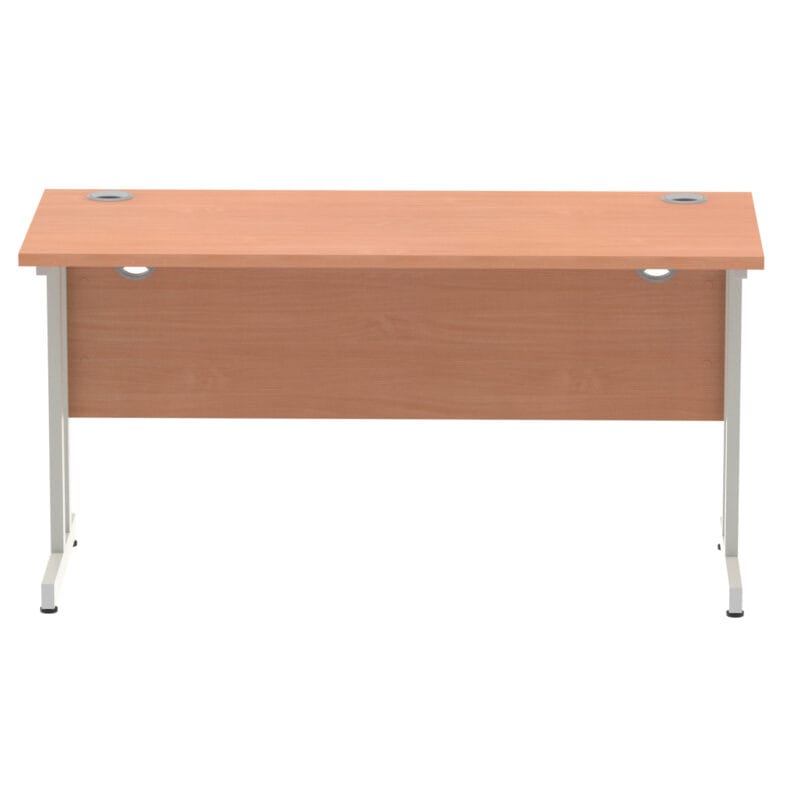 Impulse 1400mm Slimline Desk Cantilever Leg - Image 2